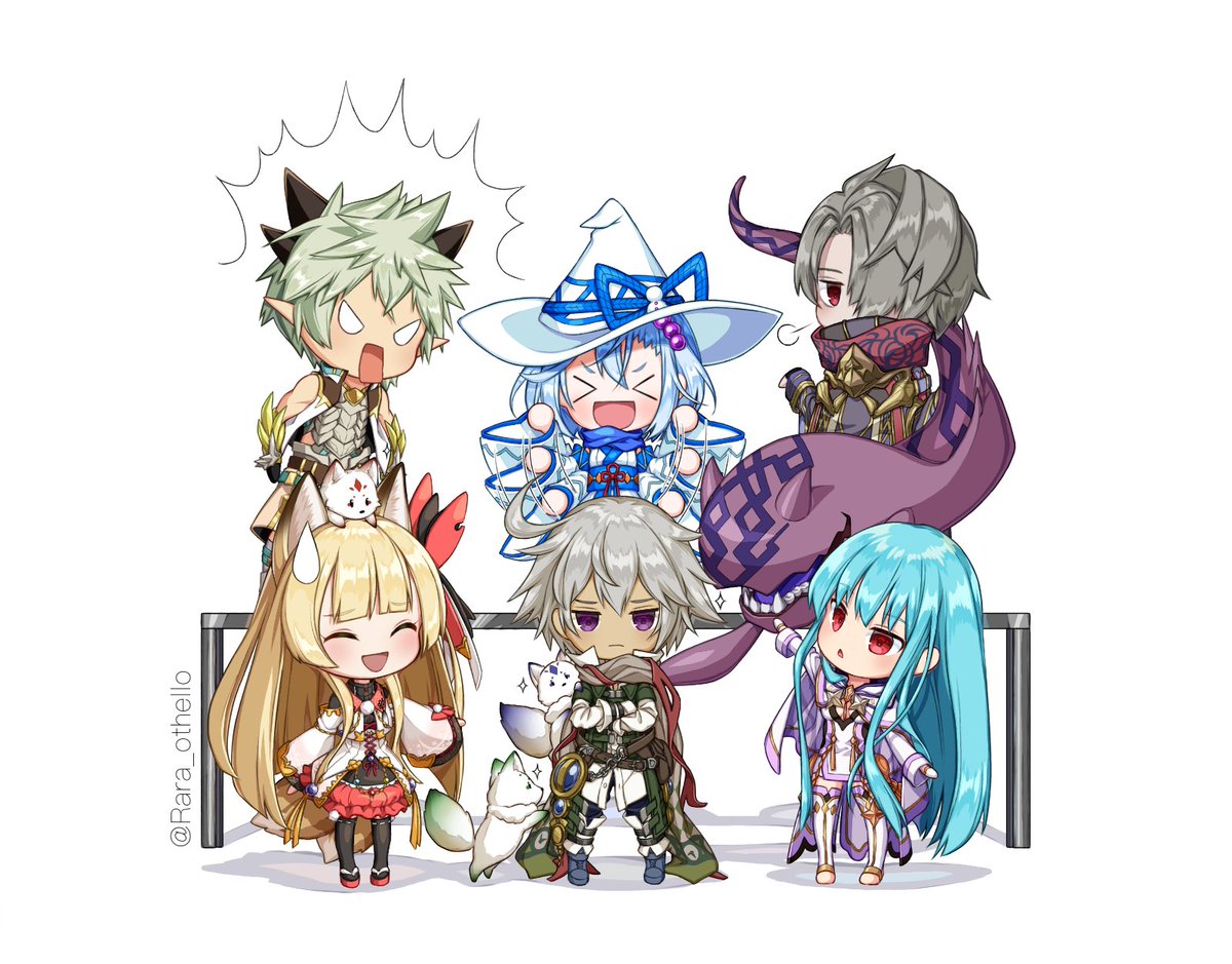 らら フォロワー0人記念フギンとムニン絵 T Co Olkiqiyywx Twitter