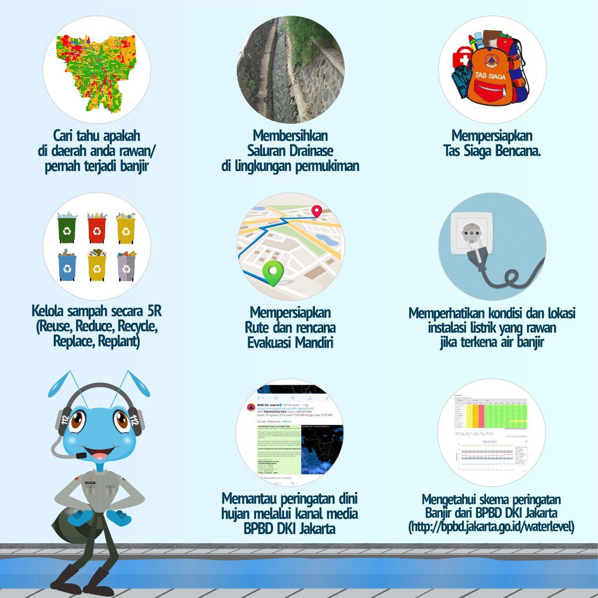 BPBDJakarta's tweet photo. Halo sahabat #Disasterizen berikut mincana kemas beberapa pertanyaan dari sahabat #Disasterizen minggu lalu terkait #EdukasiBPBDJKT yang perlu diketahui https://t.co/0f7WAARL9v