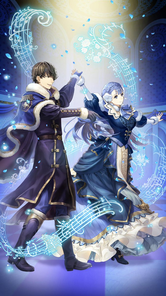 Fire Emblem Heroes We Re Giving Out An Original Wallpaper And Original Calendar Wallpaper For October 19 This Time It Features Berkut Debonair Noble And Rinea Reminiscent Belle Feheroes Feheroeswallpaper T Co Fnynv9xy5s