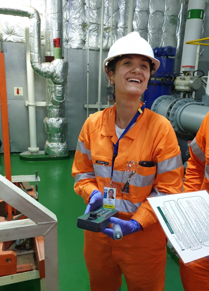 GuileDrillet's tweet photo. World Maritime Day in #Yangon together with representatives from @IMOHQ #MEPSEAS @PEMSEA and @MTCC_Asia .... @ErnestaSwan I choose #SaraYoung from @SGS_SA as an example of empowerment of women in Maritime industry. Sara samples #ballastwater for testing compliance with IBWMC. https://t.co/QYjD0qACpn