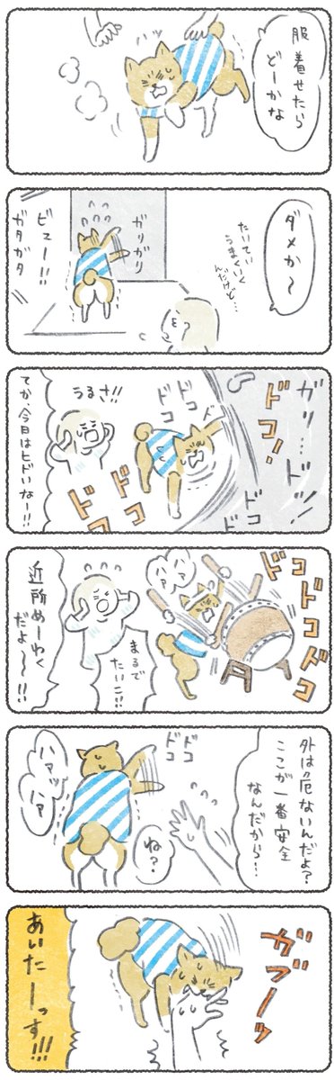 月曜はこつぶ新作の日?
(1週間無料でみれます)
つづきはこちらからぜひ!
→https://t.co/vvO3ph9fF2
これまだ先週のできごとなんだけど…
もう次の台風がきてるだって!??
#漫画 #マンガ #エッセイ #柴犬