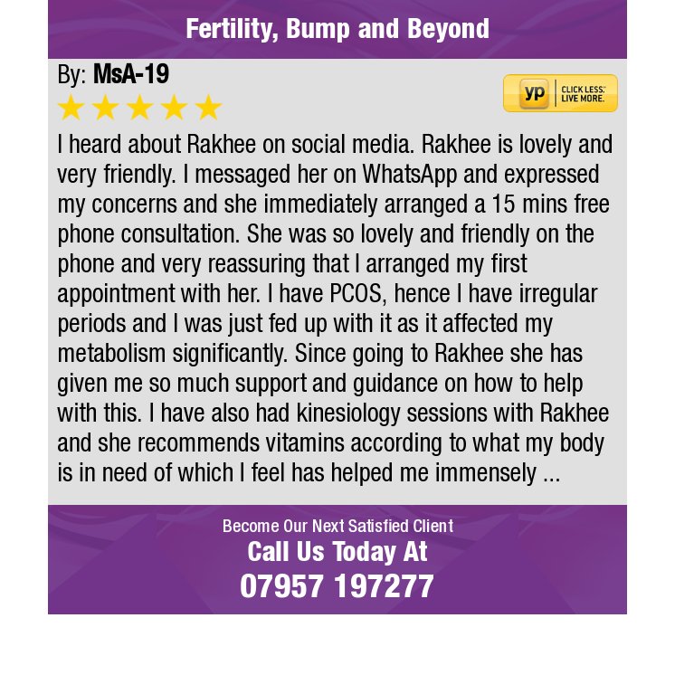 FertBumpBeyond's tweet photo. 5 Star: MsA-19 "I heard about Rakhee on social media. Rakhee is lovely and very friendly. I messaged her on..." https://t.co/UwKqYai5QP https://t.co/wbYs3fqjBj