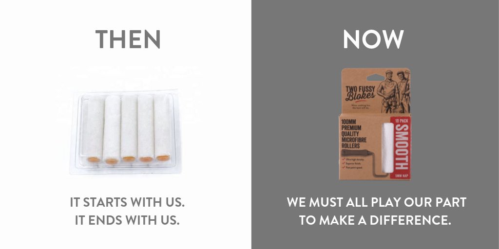 RETWEET if you AGREE. When we buy a product we also buy any waste associated with the product. We are all responsible for waste. It starts with us. It ends with us.
#TwoFussyBlokes #packaging #recycling #plasticfreepackaging #plasticpollution #EarthDayEveryDay #responsible