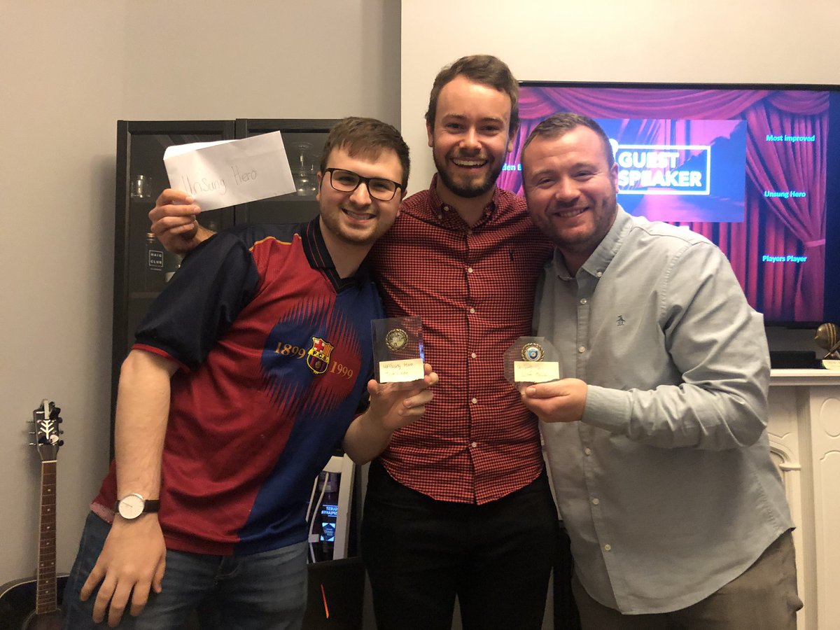 Grant_FC_'s tweet photo. E-Grant FC Awards: congrats to @Liam_Donlan and @JoeClay11 for winning the unsung hero award. #FIFAFootballAwards #GetInLads https://t.co/UviWTcqs9j