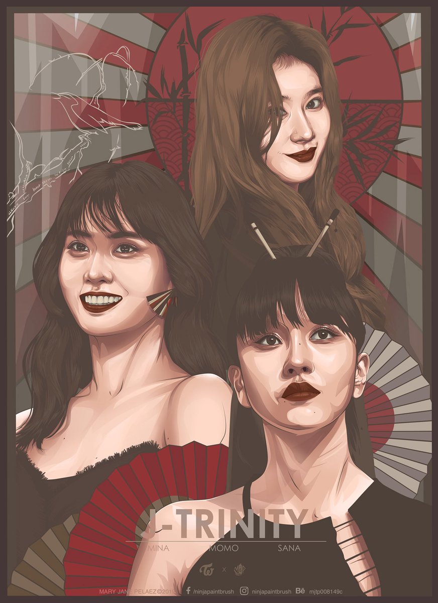 nininjuh's tweet photo. The Holy J-Trinity of Twice ๐ฎ๐ด๐
#jtrinity #twice #mina #momo #sana #twicefanart #twiceph #ninjapaintbrush https://t.co/GPtw4mb3Iv