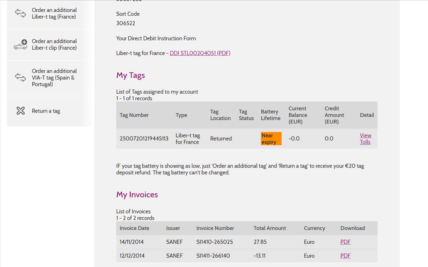 Emovis Tag on Twitter "Our tags do have a battery, the life of the