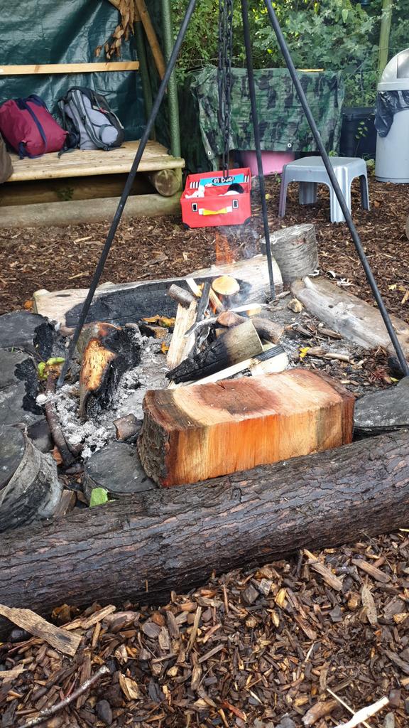 __BlueDevil_'s tweet image. Not a bad way to start a fresh autumn day before a late turn.