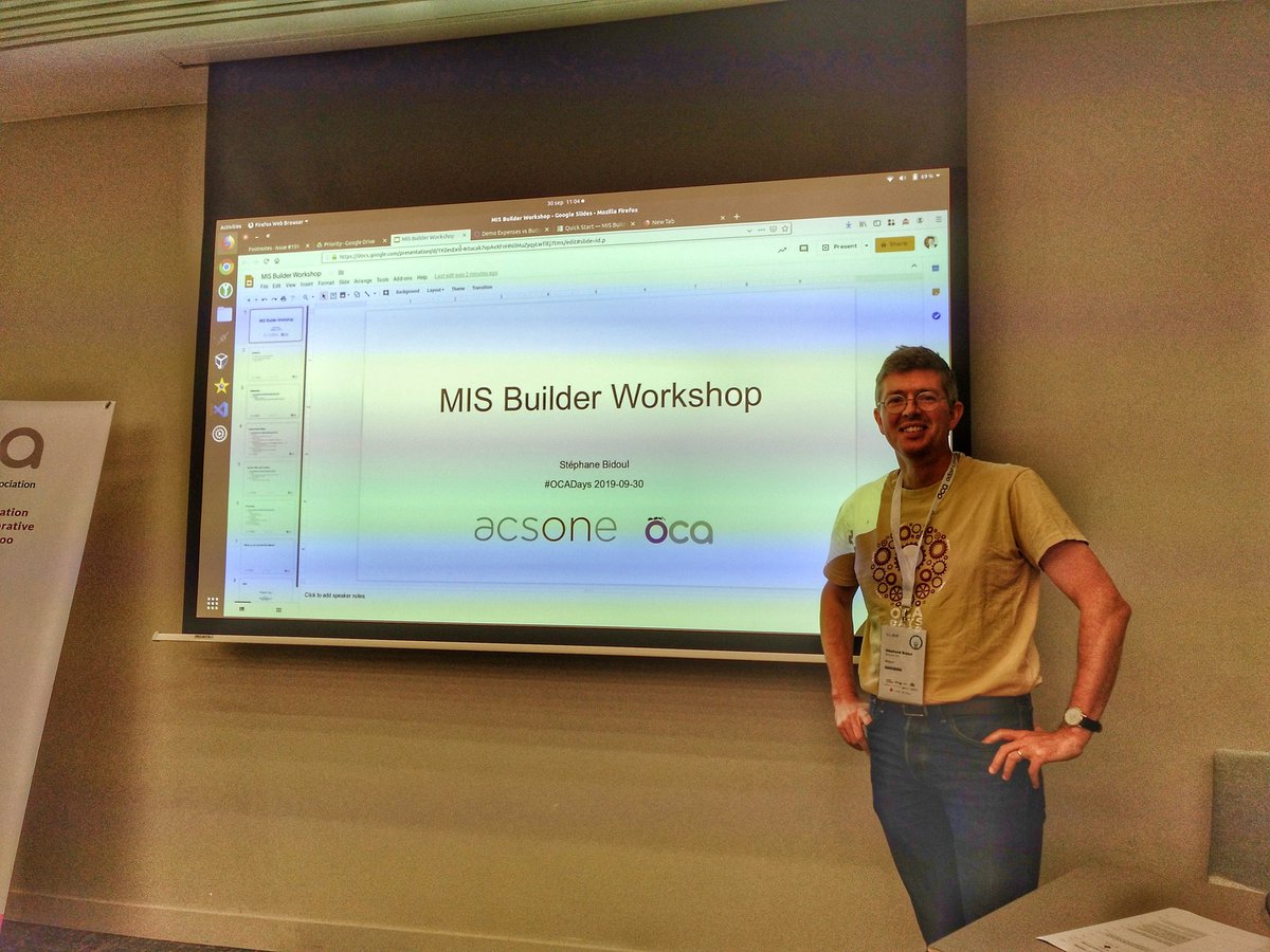 rafaodoo's tweet photo. @SBidoul from @acsone_sa start the workshop of @OdooCommunity #misbuilder https://t.co/rGcm1o3lAX