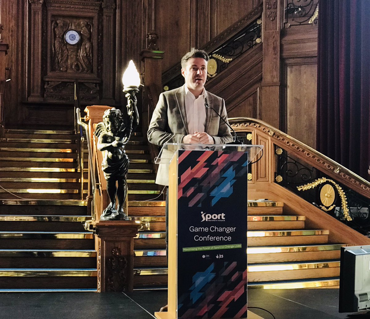 SeamusHeath1's tweet image. Up and running at @SportNINet game changer conference at @TitanicBelfast  Topman @thomasniblock on the ball as usual. Exciting two days ahead. #GoodLearning #Networking @OfficialIrishFA Thank you @nmdcouncil for the invite. @CoachingTooleS