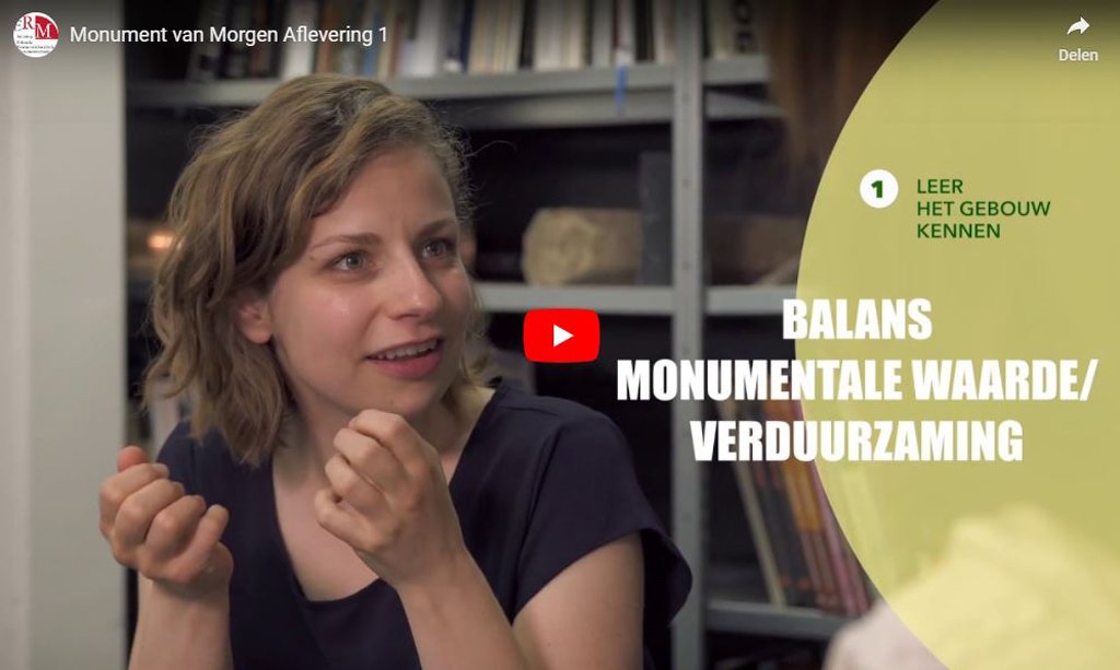 Vorige week heeft stichting ERM de eerste aflevering van de serie 'Monument van morgen' gepubliceerd met als thema de balans tussen monumentale waarden en verduurzaming met een bijdrage van onze collega Vera Franken! stichtingerm.nl/verduurzaming/…