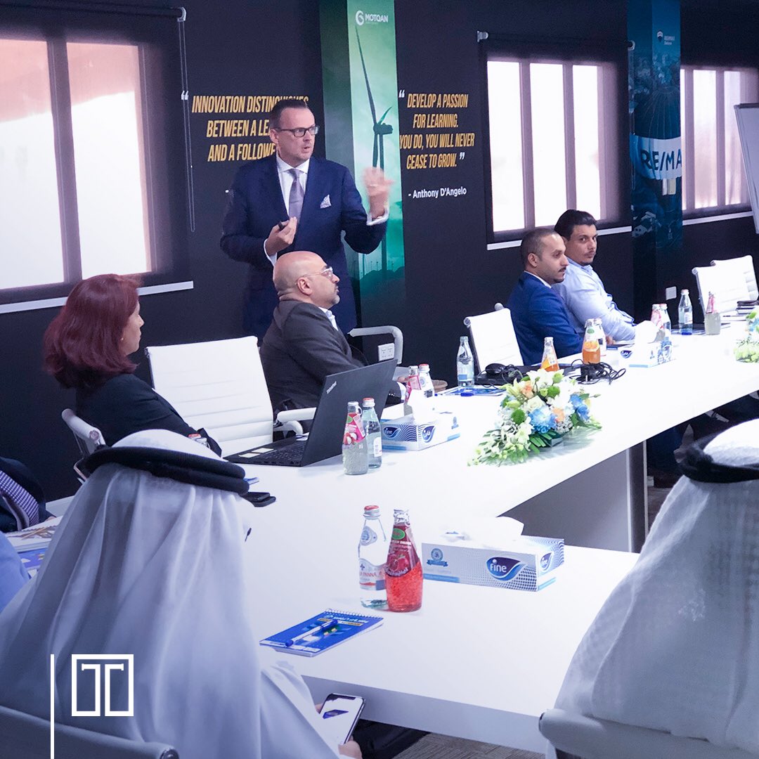 Our GCFO Kashif Shamsi and Chris Roberts CEO of Eltizam Asset Management Group,
presented and introduced Tamouh Integrated Business Services (TIBS) in the attendance of Ghanem Al Mansoori, Tamouh CEO and all group Senior Management 

#Tamouh #EltizamGroup