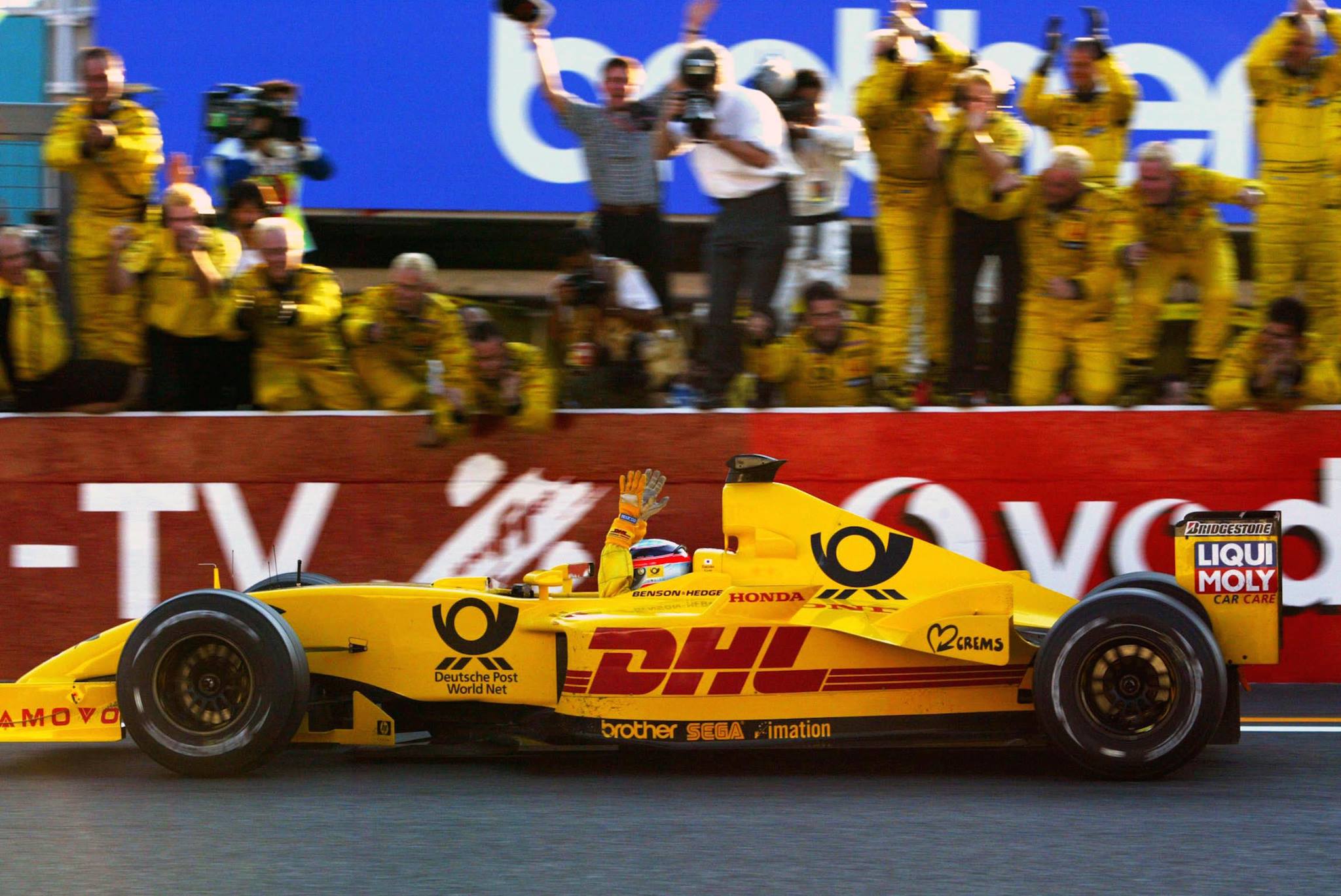 【F1】 JORDAN EJ12 Takuma Sato 1/18 HotWheels 1:18 Takuma Sato Jordan EJ12 Formula 1 2002 54629