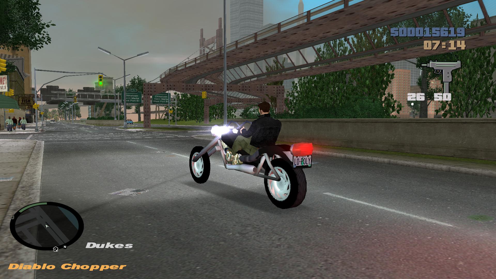 GTA III HD Roads (Mod) for Grand Theft Auto III 