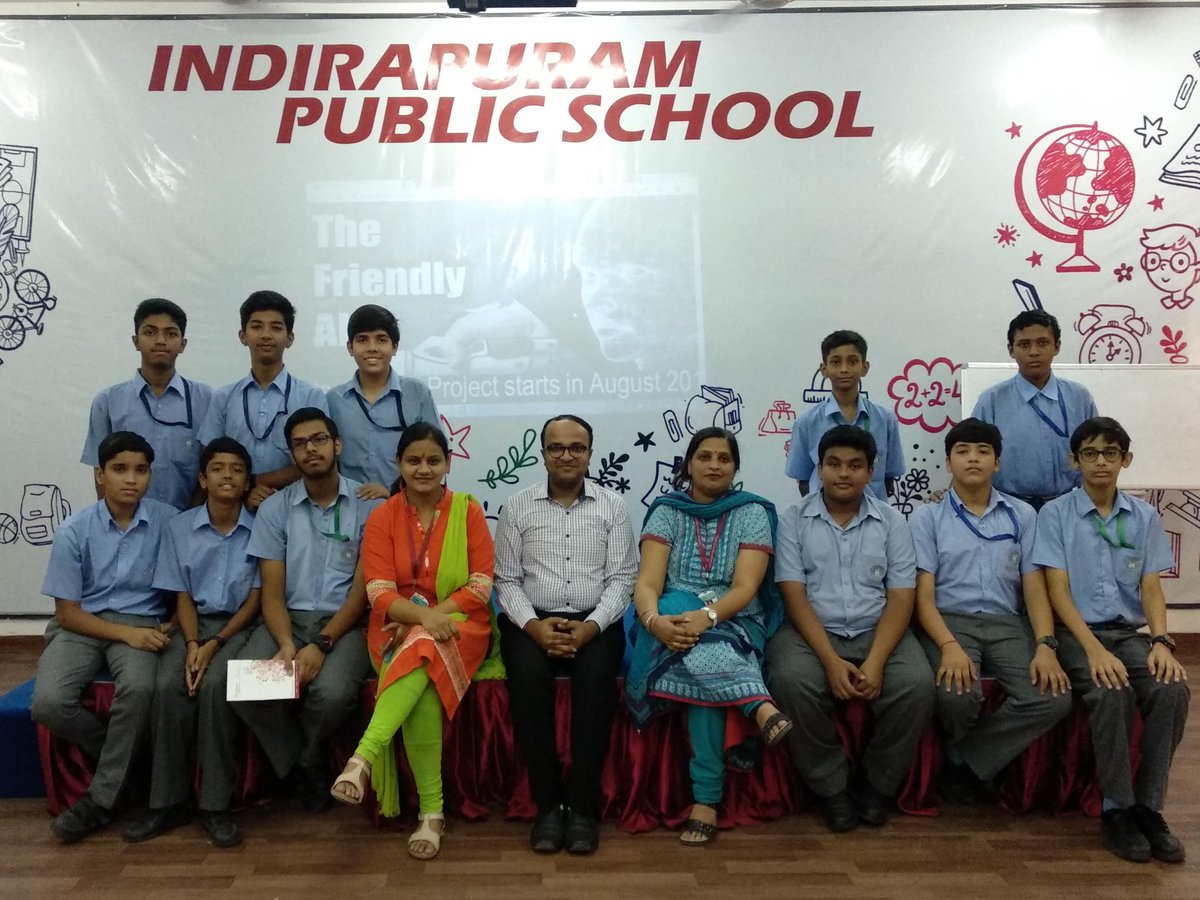 ATLindirapuram's tweet photo. An International Project "The Friendly AI" has been launched today at #AtalTinkeringLab of #IndirapuramSchools with a set of students &amp; the mentors! It aims to foster the development &amp; understanding of #AI and its applications worldwide.  #ArtificialIntelligence https://t.co/msEzkfe7mo