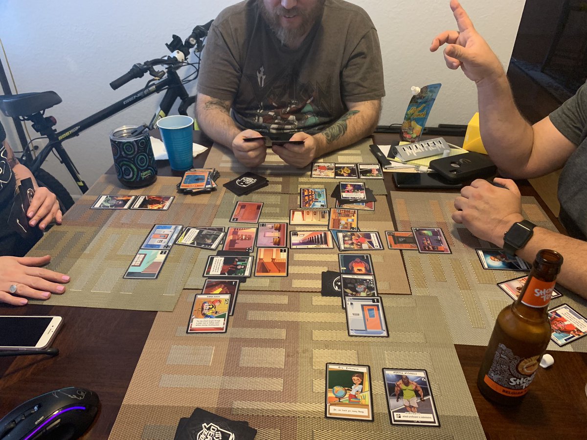 LamentStudios's tweet photo. We held the alpha play test today for the Death Dealer Card Game! It was a lot of fun and helped to give the rules and card play more structure. Its nearly ready for a beta release &amp; with a few minor tweaks it will be! #deathdealercardgame #alamentodyssey #inerdia #lamentstudios https://t.co/5kM7OEwWCL
