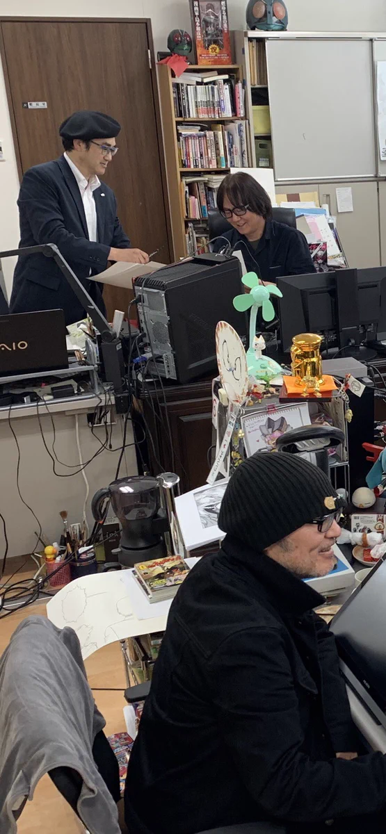 某漫画家2人がとある場所にwww漫画のなんたるかをちょこっと指導www
