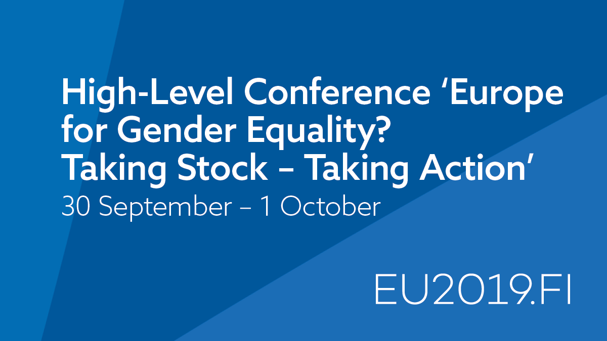 GwendoLefebvre's tweet photo. Today @EuropeanWomen members are in Helsinki for #eugenderequality conference organised #eu2019fi 
#WomenforEurope #EuropeforWomen https://t.co/NxCIpVls3z
