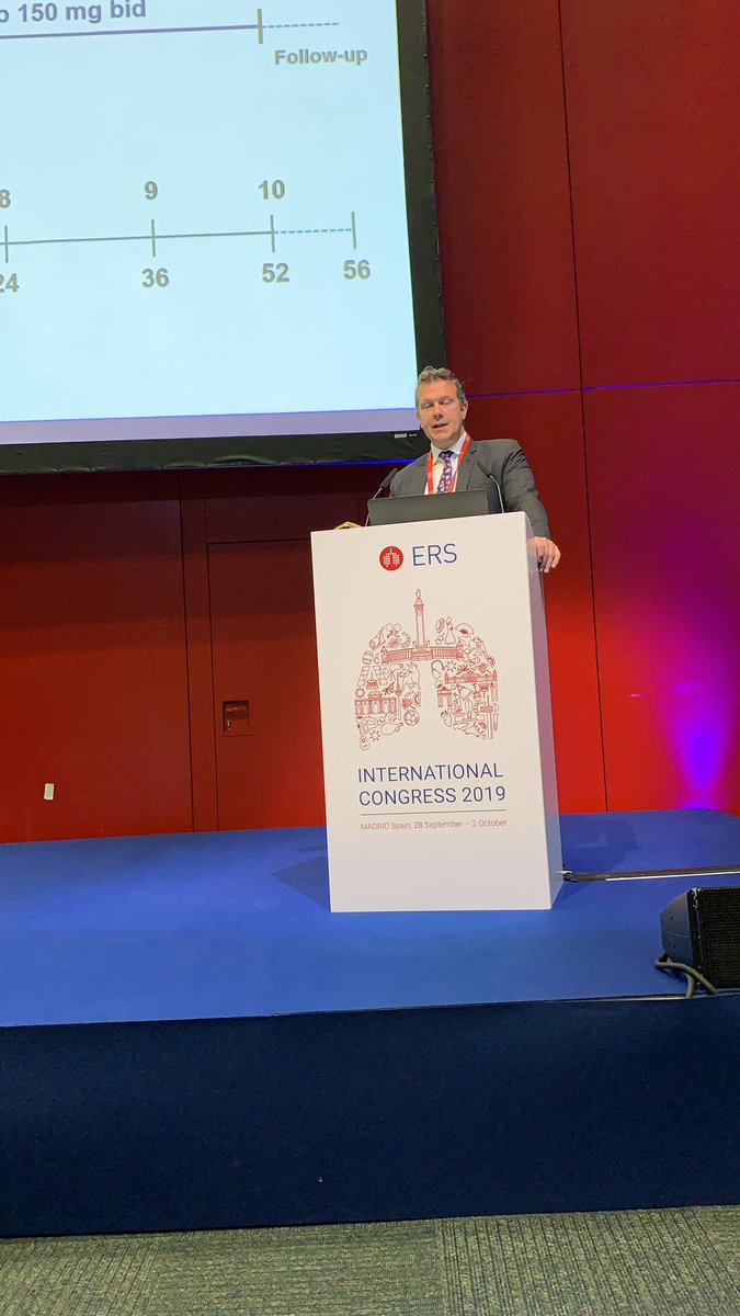 MichiganILD's tweet photo. @TobyMMaher presents biomarker data predicting disease progression in IPF from the INMARK study @lungDrE @IPFdoc @bruno_crestani @EuroRespSoc #IPF #ERSCongress https://t.co/ExhRYH0q20