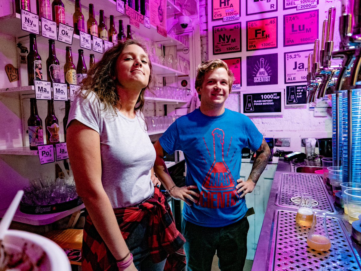 madscientisthun's tweet photo. Yesterday was chill. Thanks a lot for showing up for Labor kraft beer bar Budapest's 2nd bday. We had fun. We had all the new releases on tap. Now it's time to kill another week!
#followthescientist #madscientist #laborbar #kraftbeerbar #meadscientist #madxbeers #barrelproject https://t.co/L4uRVh7VXi