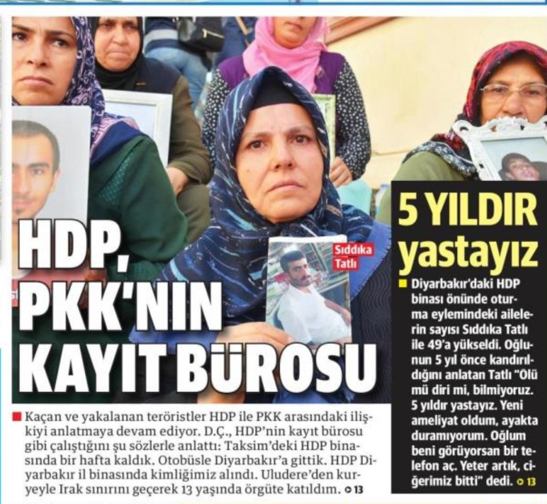 HDP Diyarbakır binası önündeki analar birçok aydından daha cesur. 
Gerçek bu kadar net ve sade anlatılabilir: HDP, PKK'nın kayıt bürosu.
