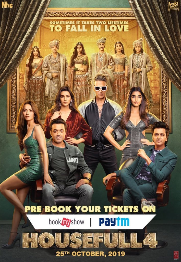 Taarajeet's tweet photo. Just an adventure of laughing and madness. Looking forward for the film #Housefull4 #Housefull4Trailer @akshaykumar @Riteishd @thedeol @kritisanon . We are super excited for this film. https://t.co/3OumXtVfxd