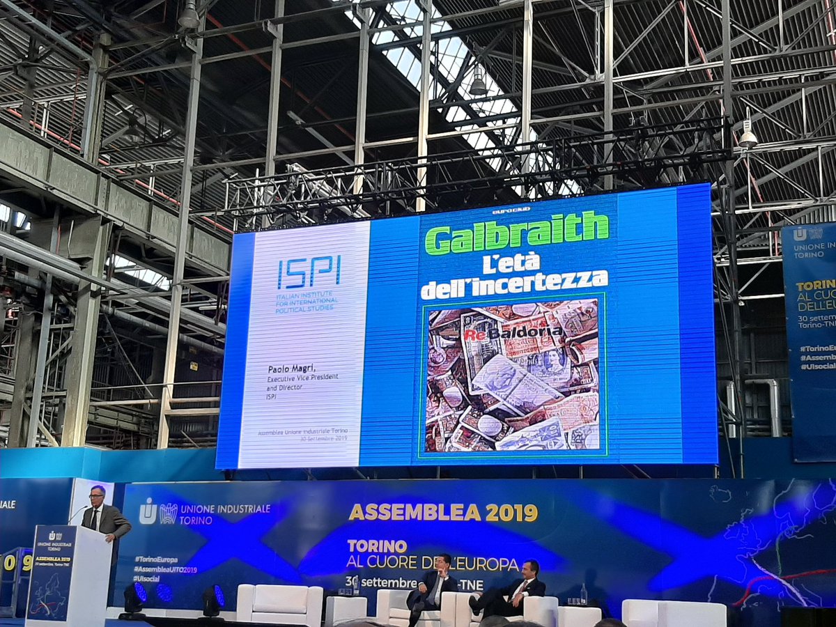 Le incertezze ci sono sempre: non crogioliamoci nei dubbi ma focalizziamoci nelle opportunità. 
#torinoeuropa
#AssembleaUITO2019
#uisocial