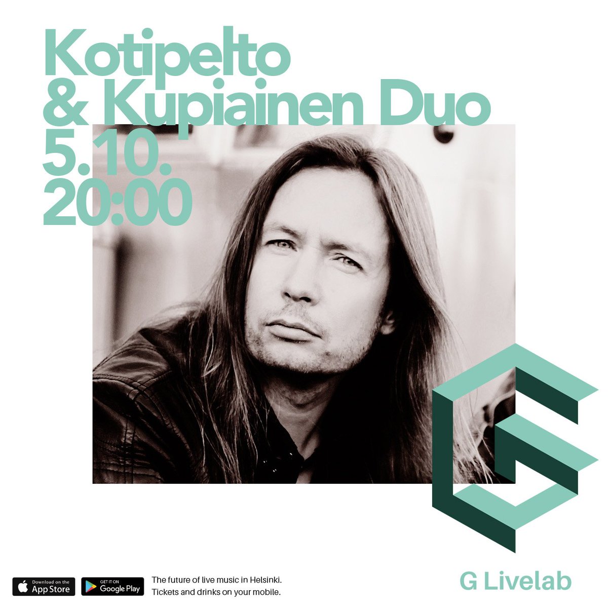 glivelabhki's tweet image. Lokakuun ensimmäisen viikon keikat G Livelabissa. 🍂

ke 2.10. Timanttinen keikka: 22-Pistepirkko 
***SOLD OUT***
to 3.10. @ColorDolor
pe 4.10. Juhani Aaltonen - Arild Andersen Re-Union Trio (FI/NO)
la 5.10. Kotipelto &amp;amp; Kupiainen Duo

Liput ja lisätiedot: glivelab.fi