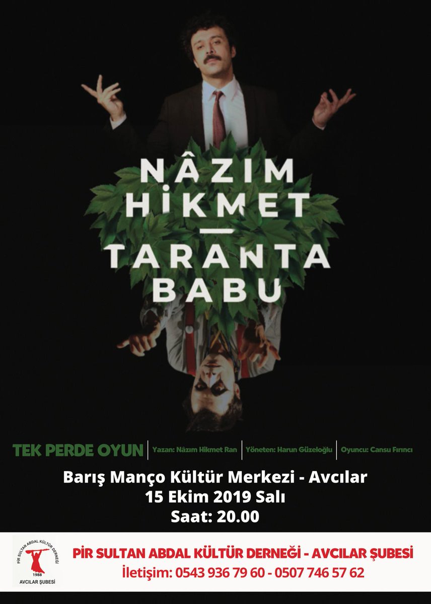 15 Ekim  salı günü saat 20:'00da tüm Dostlarımızı bekleriz.