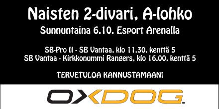 Ei enää montaa päivä, kun se vihdoin alkaa. Kausi nimittäin.
#floorball #oxdog #sbvantaa #sarjapelit