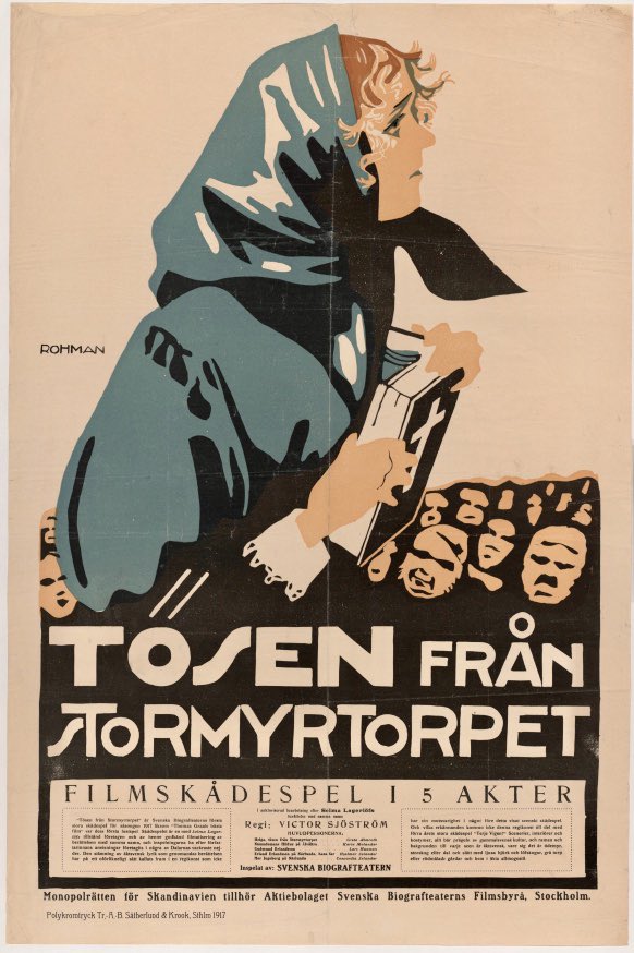 Eric Rohman gjorde enligt egen uppskattning 7000 affischer under sin karriär (inte bara filmaffischer, men väldigt många). Den här till exempel.