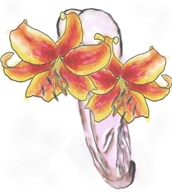 Apparently this is what happens when I'm bored, stuck at home an sick. If you want me to paint your dick<a href="/tag/porn"class="tags"><span>#porn</span></a>