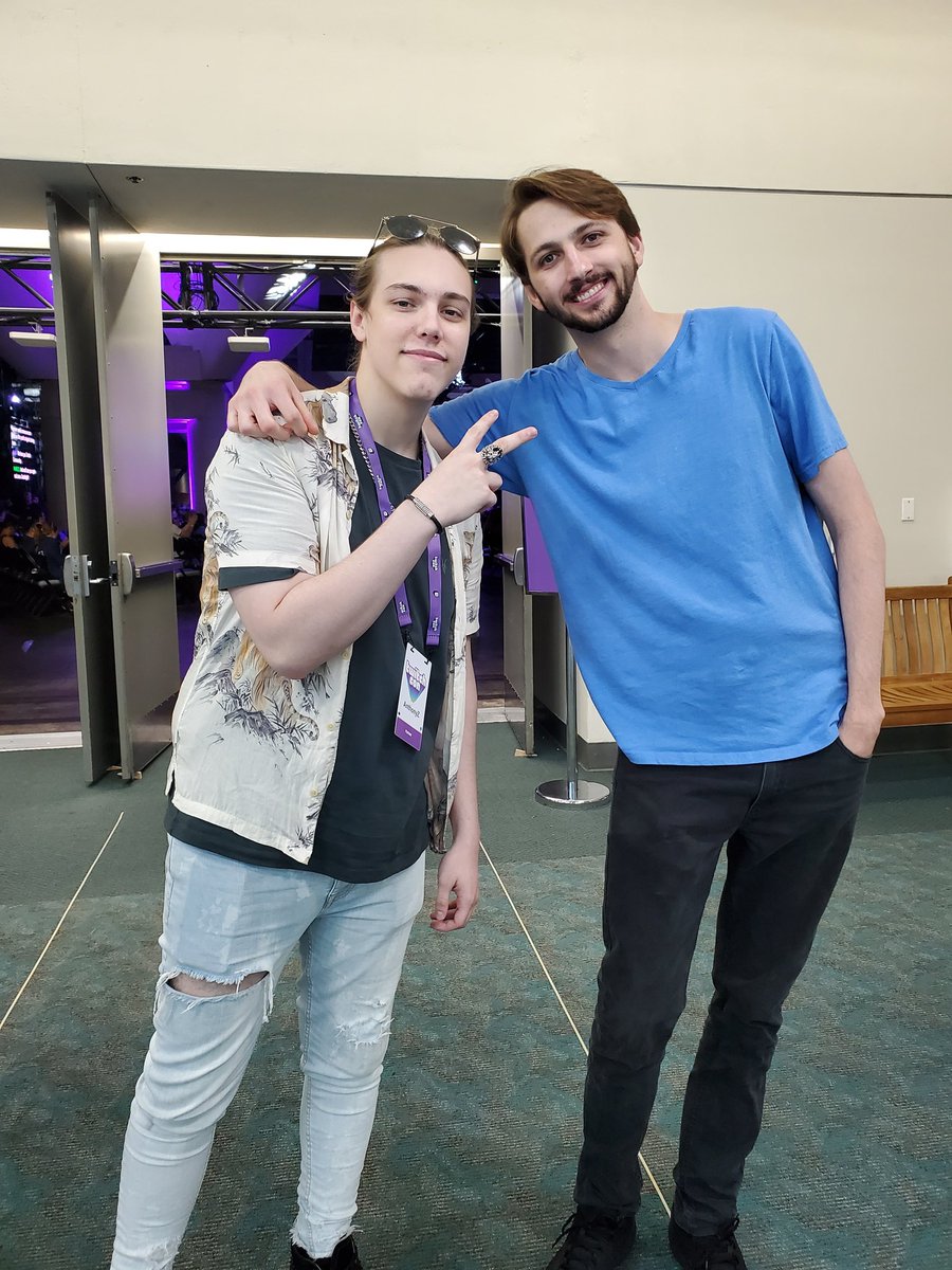 MetaMaxG's tweet photo. It was great that I got to get a picture with @AnthonyZ1O before we all left. Him and Brit are such a good couple and two incredibly nice people. https://t.co/lRXPzxjt75