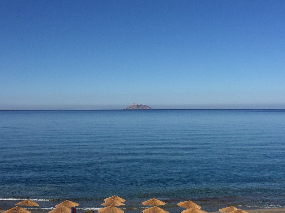 😊😍😎Flat Sea again today in Kalamaki 😊😍😎