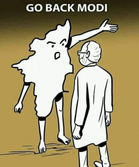 ItsChethana's tweet photo. #GoBackModi and don't come back else we will trend #GoBackModi again https://t.co/PUuTr184MQ