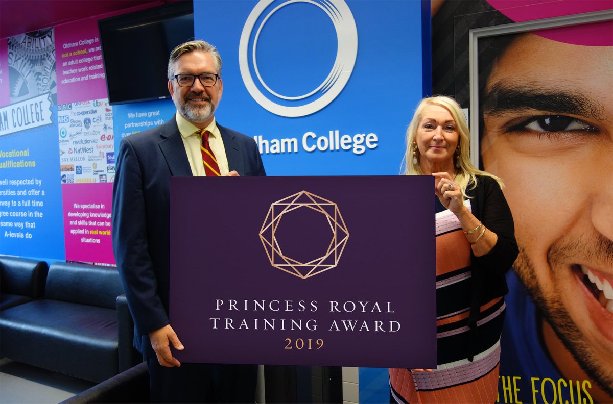 Excited to reveal we've won a prestigious Princess Royal Training Award for Teaching for Distinction: our programme which has seen learners’ attainment improve each year and empowered tutors in best practice. bit.ly/2nKtmYM

#PrincessRoyalTrainingAwards @CityGuildsGroup