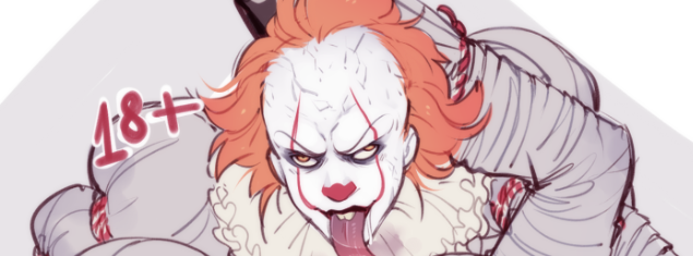 “#Pennywise 
!!!don't open if you don't like &q...