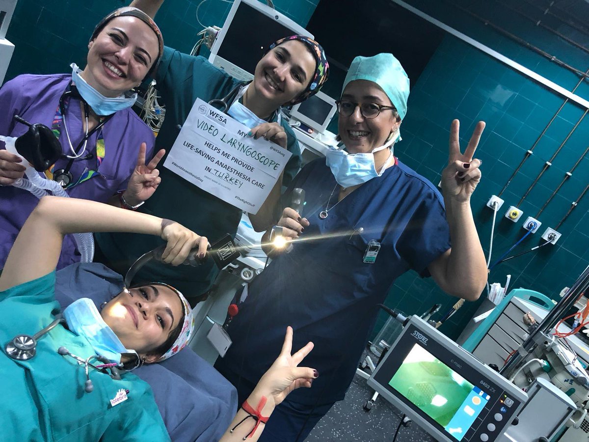 16 Oct 2019 World #anaesthesia Day joins with World Restart a Heart Day to celebrate anaesthesia's role in #resuscitation

How are you marking #WorldAnaesthesiaDay ? Make your voice hear and have fun with our social media toolkit - 
bit.ly/2owz94F

#WorldRestartAHeart
