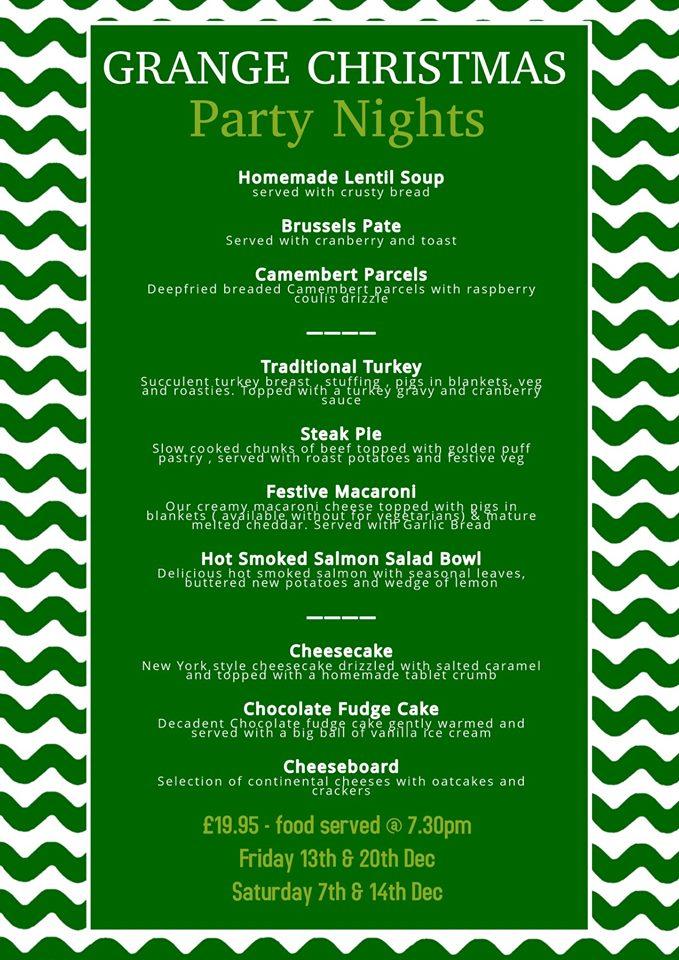 My Coatbridge on Twitter "Planning a Christmas Party night? Check out The Grange Hotel