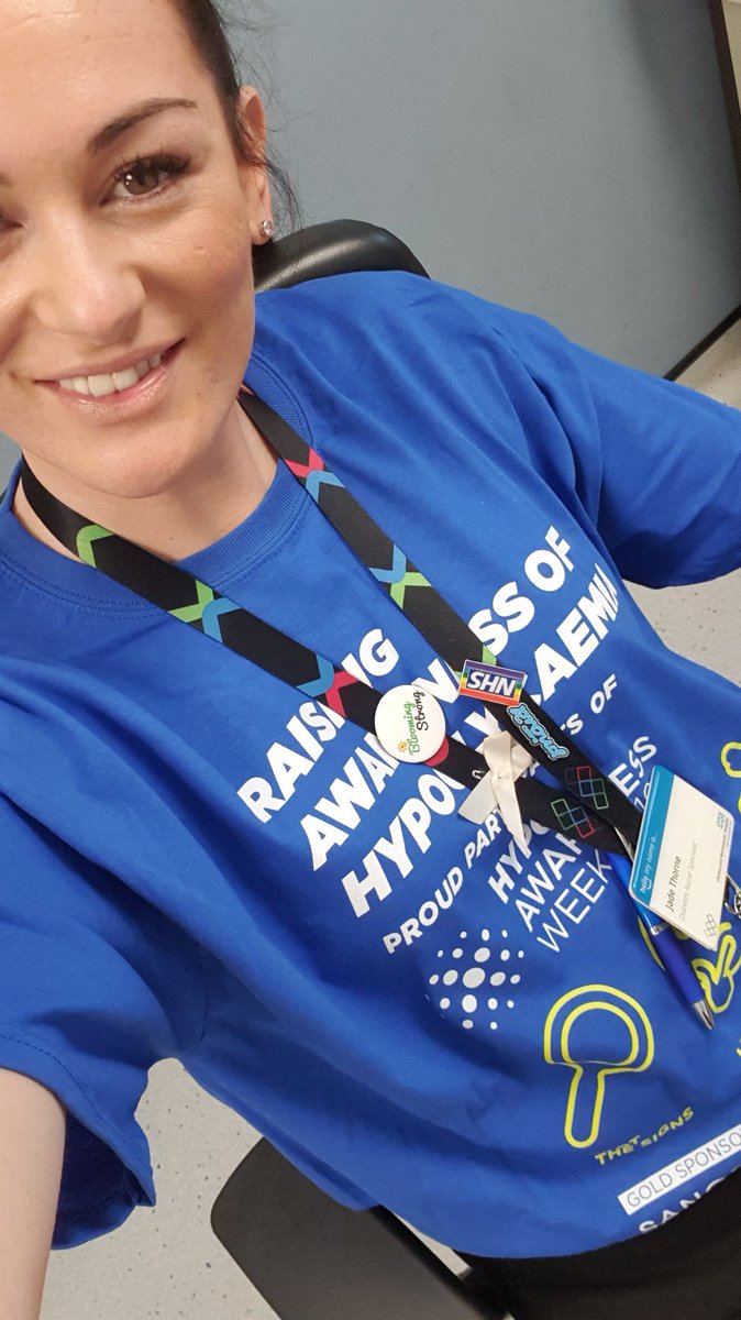 JadeThorne9's tweet photo. I'll he raising awareness of #hypoglycaemia this week @WestMidHospital.
It will be interesting to see how many people know how to effectively treat hypos.. which can be life saving.
#diabetes #hypoweek #dsn #patientsafety #proud #HAW19 https://t.co/VfXU8oyUeg