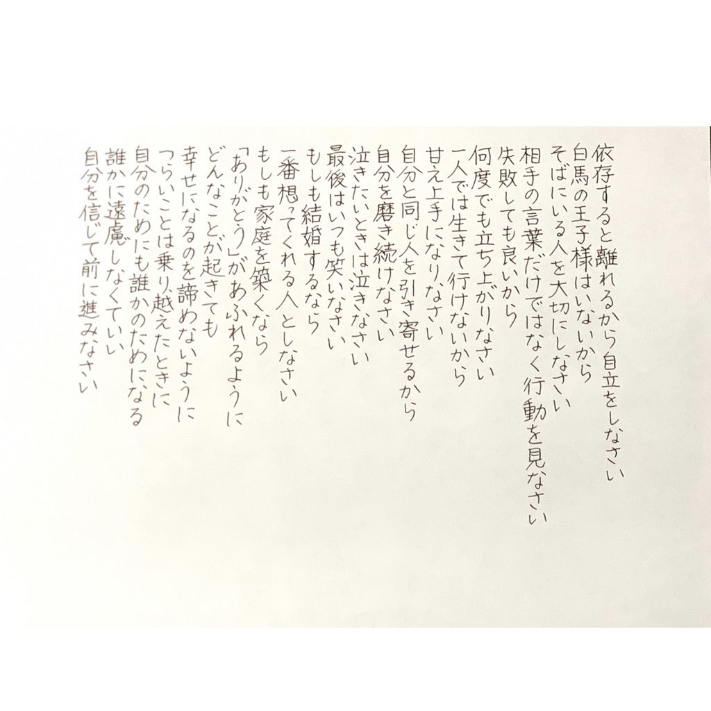 いしちゃん 田口久人さんの 娘に伝えたい10か条 ホント これ娘に伝えたいですね 伝われ っ キミのままでいい 田口久人さんの言葉 心に響く言葉 大切な人へ 手書き 親バカ 子離れ 奮闘中 T Co Knugqygrqa Twitter いしちゃん 田口久人さんの 娘に伝えたい10か条 ホント これ娘に伝えたいですね 伝われ っ キミのままでいい 田口久人さんの言葉 心に響く言葉 大切な人へ 手書き 親バカ 子離れ 奮闘中 T Co Knugqygrqa Twitter