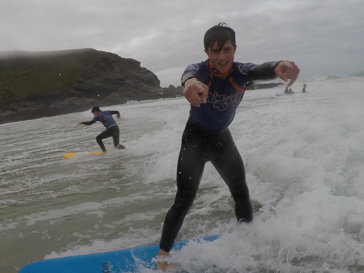 KESWsport's tweet photo. 'Kings of the Beach' @KingsurfNewquay and #KESWY10 #KESWY11 #KESWsixthform learning to surf  #mawganporthbeach. Fabulous  exeat weekend learning true meaning of resilience on the white waves of Mawgan Port beach. Good British weather and beautiful scenery   #KESWinspiringaction https://t.co/PB8NhwIGwH