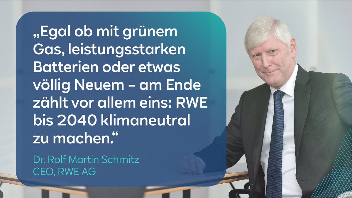 Digitalisierung und innovative Technologien bieten gerade im Bereich der Stromversorgung großartige Entwicklungsmöglichkeiten. #NeueRWE