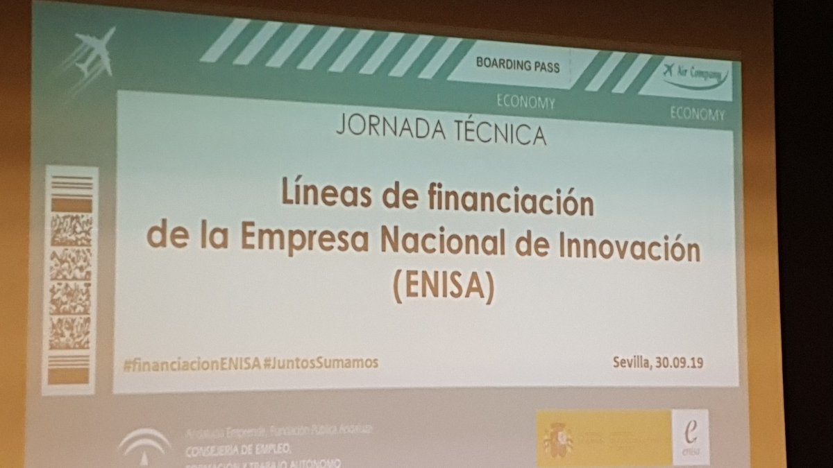 SevillaAngels's tweet photo. Hoy sesión con @enisa aprendiendo para organizar ayudas para nuestras empresas participadas en @SevillaAngels y @business Ángel Capital jornada completa. #Marketing #autonomos #vamos #españa #emprende https://t.co/nCn3fBwhU7