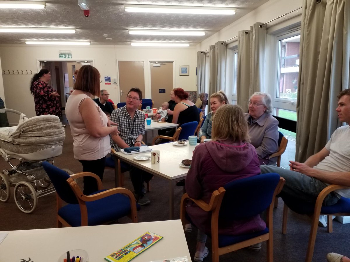 Neighbourhood Co-ordinator, Chris Peters attended a fab coffee morning on Saturday organised by The Eden Team for residents from West End Gardens, Stockton. Ward Councillor Pauline Beall in attendance to listen to views of local people #teamthirteen #CustomerExperience   👨‍👨‍👧‍👧🍰☕️