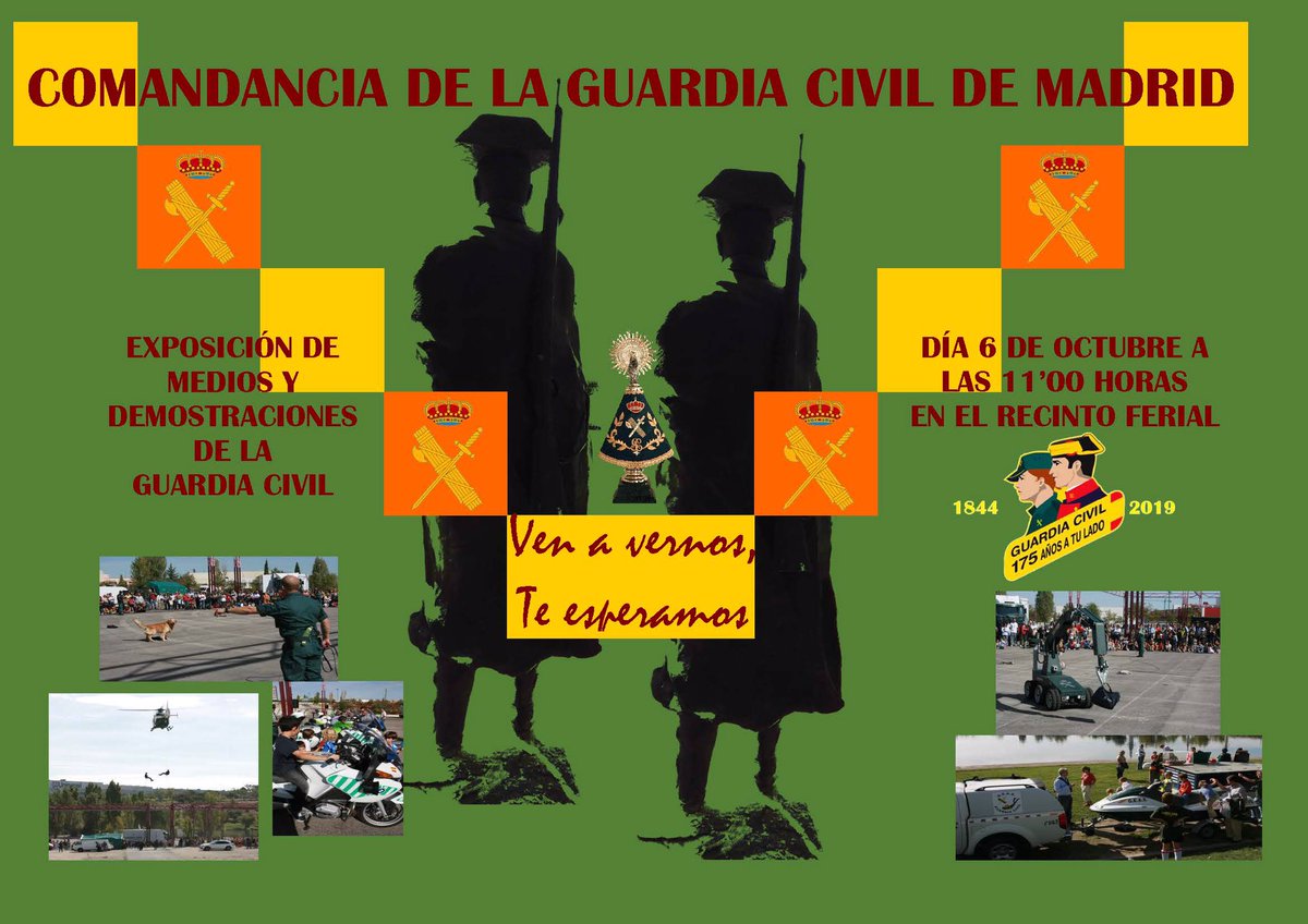 Guardia Civil Madrid tweet media