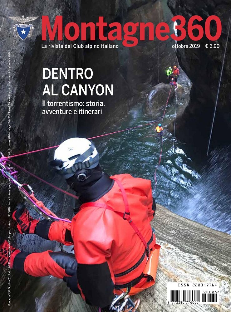La rivista del #CAI Club Alpino Italiano celebra lo #sport nei #canyon, in edicola #Montagne360 di ottobre ➡️ bit.ly/2ooORyz #caitorino #canyoning #montagna