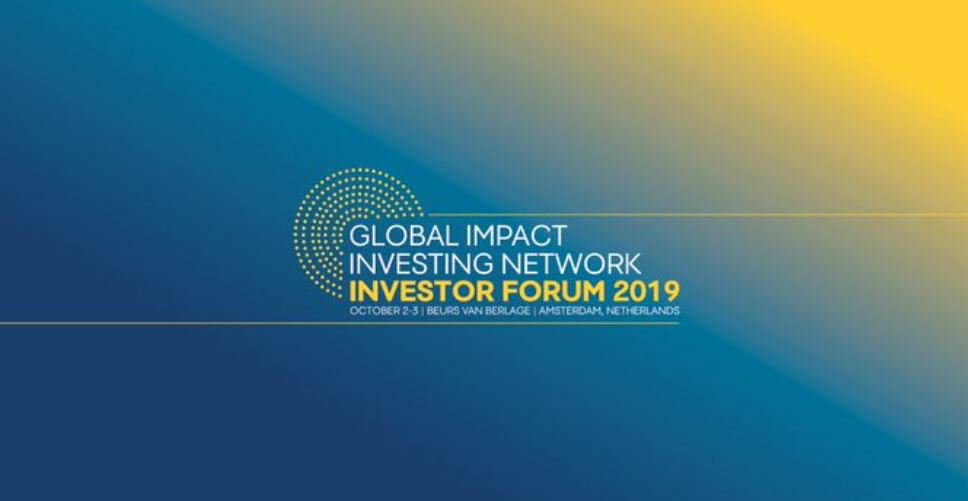 Looking forward to attend the #GIINForum19! Come and meet us in #Amsterdam the 2-3 Oct! ⏳
#impinv #SDGs #impact