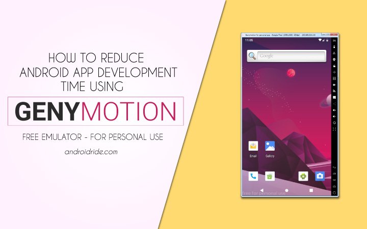 AndroidRide's tweet image. Do You Want To Know How To Reduce Android App Development Time Using Genymotion Free Android Emulator???
androidride.com/genymotion-fre…