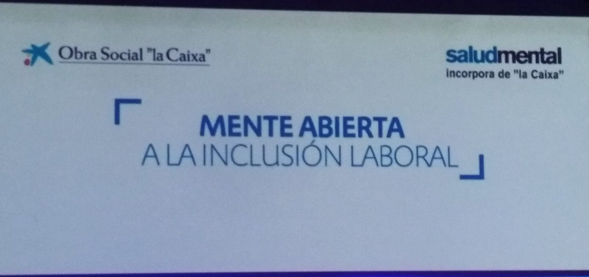 EFyds's tweet photo. Increíble jornada hoy en Barcelona con #incorporalacaixa y #SaludMental https://t.co/Q0t7zkojr9