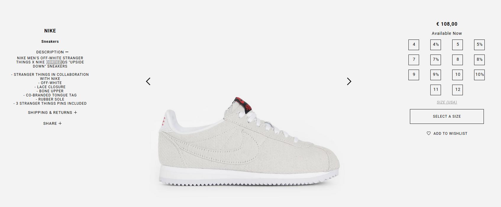 Moresneakers Com On Twitter Ad Nike X Stranger Things Classic Cortez Upside Down Now Live With 29 Off On Antonioli Use Codes Specialpromo20 Birth10 Both One After Another Https T Co Kgflvbmszs Https T Co Kyecmthqzu